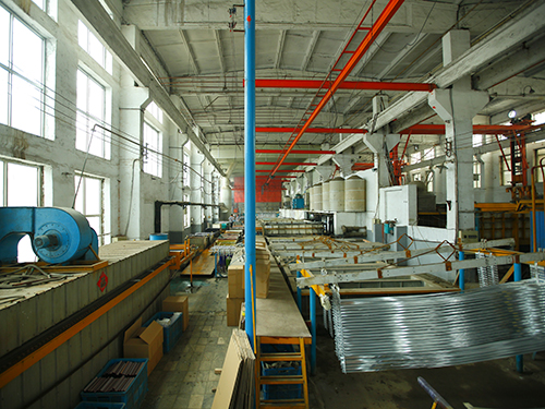 anodizing department
