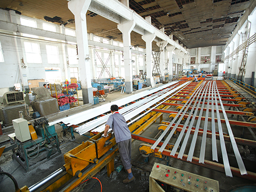 Aluminium extrusion plant