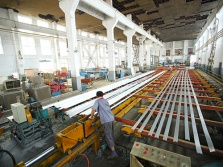 Aluminium extrusion plant