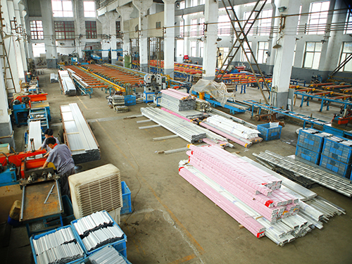 Aluminium extrusion plant